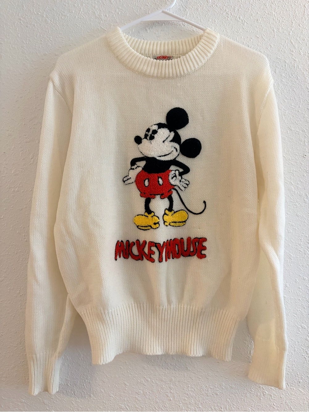 Vintage 80’s Disney Character Fashions Mickey Sweater